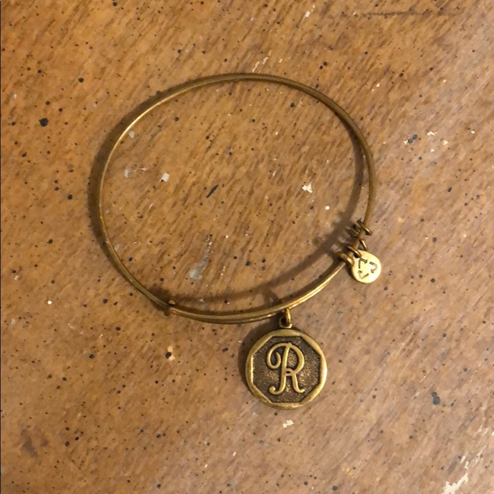 Alex and Ani R bracelet